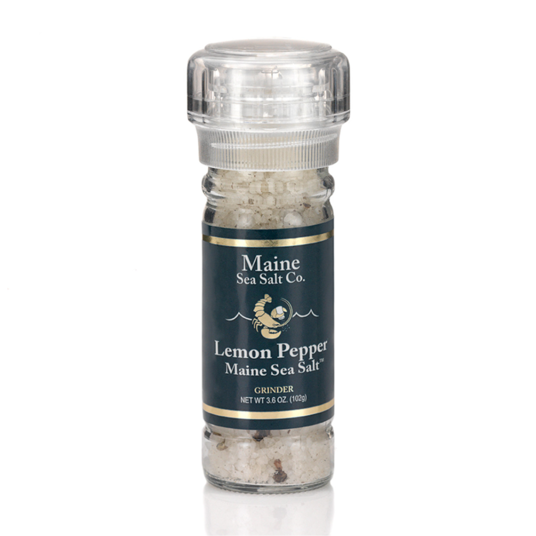 Maine Sea Salt Co. Lemon Pepper Grinder
