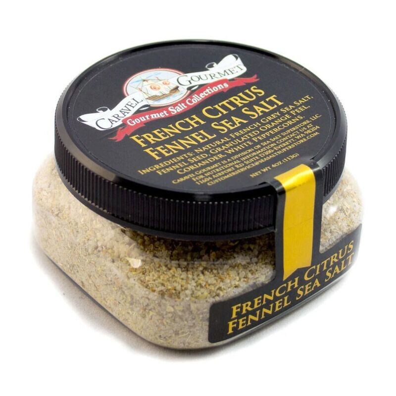 Caravel French Citrus Fennel Sea Salt 4 oz