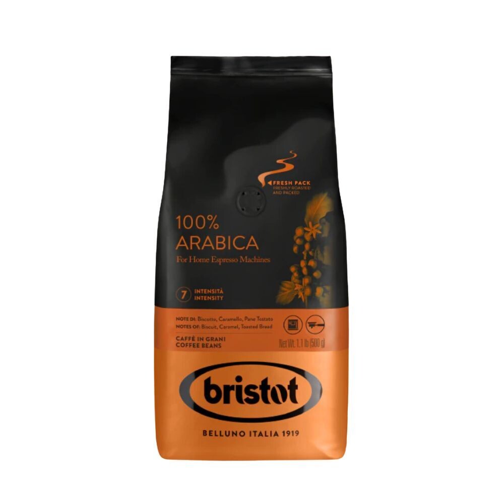 Bristot 100% Arabica Whole Beans (1.1 lb)