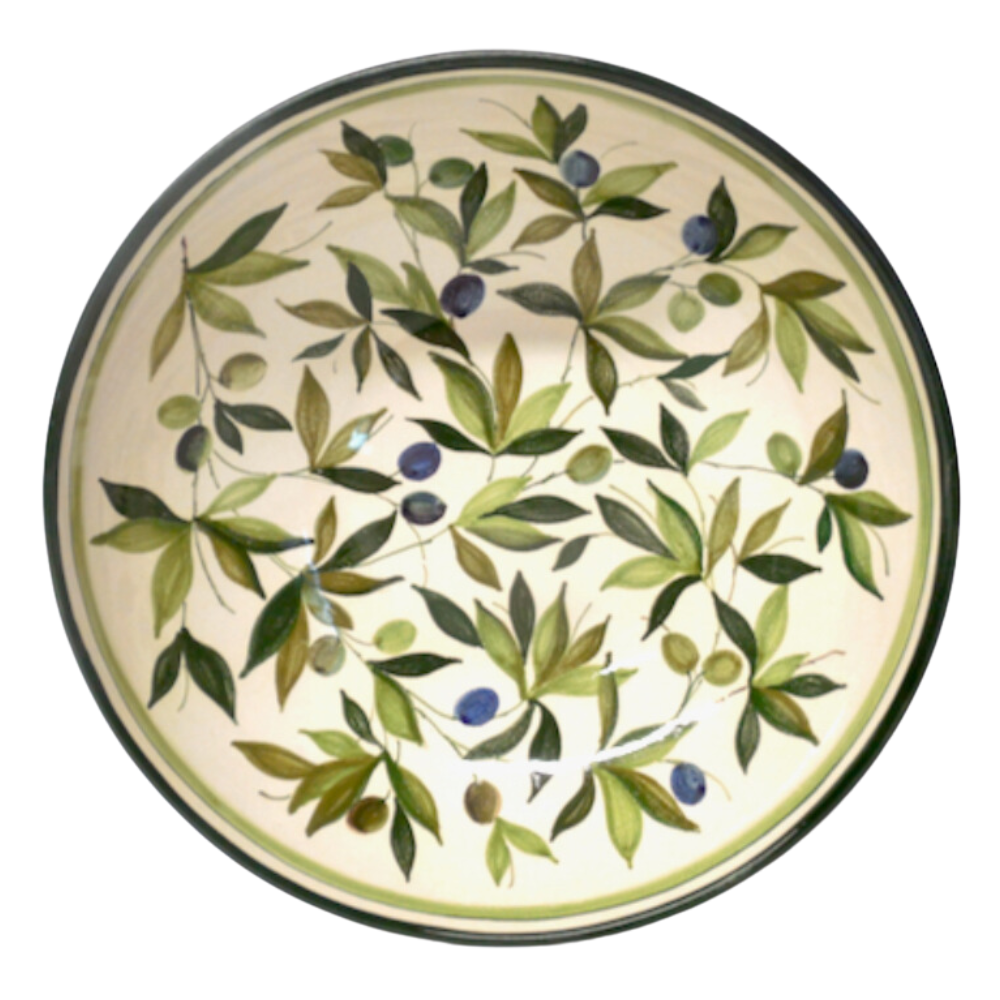 Deruta 12&quot; Olive Bowl