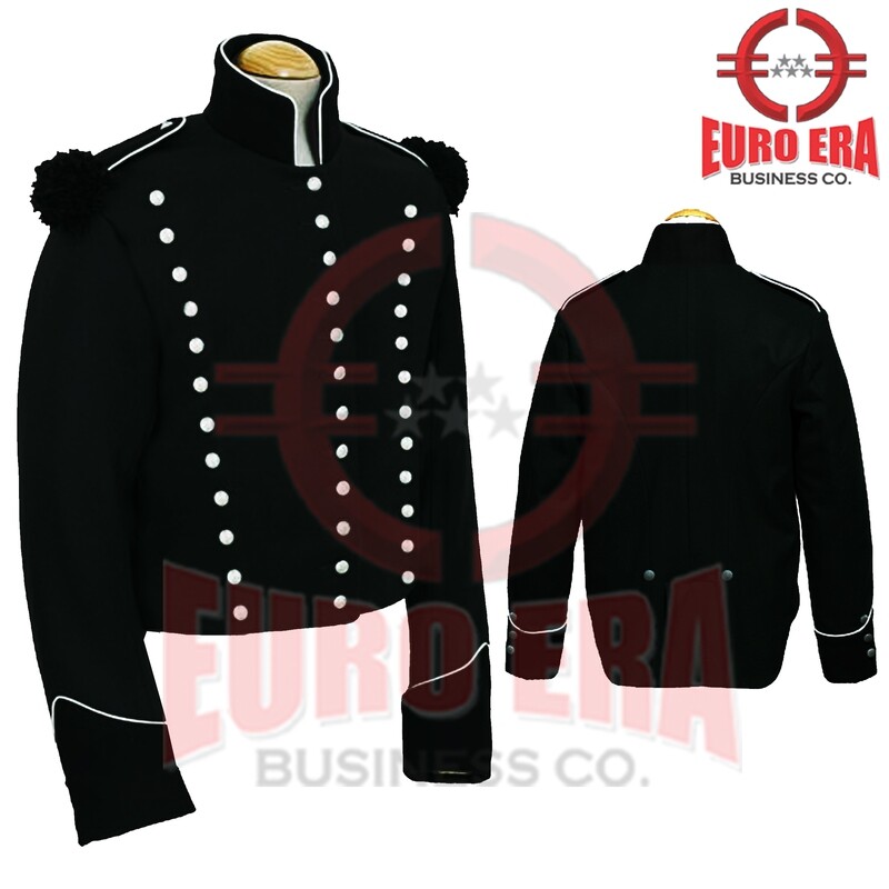 Napoleonic 95th Rifles Officers Tunic Jacket, 95th Rifles Enlisted Jacket