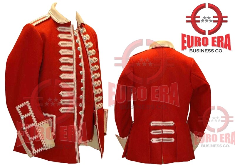 BRITISH ROYAL HIGHLAND REGT BLACK WATCH Officer Coat Jacket &amp; Vest