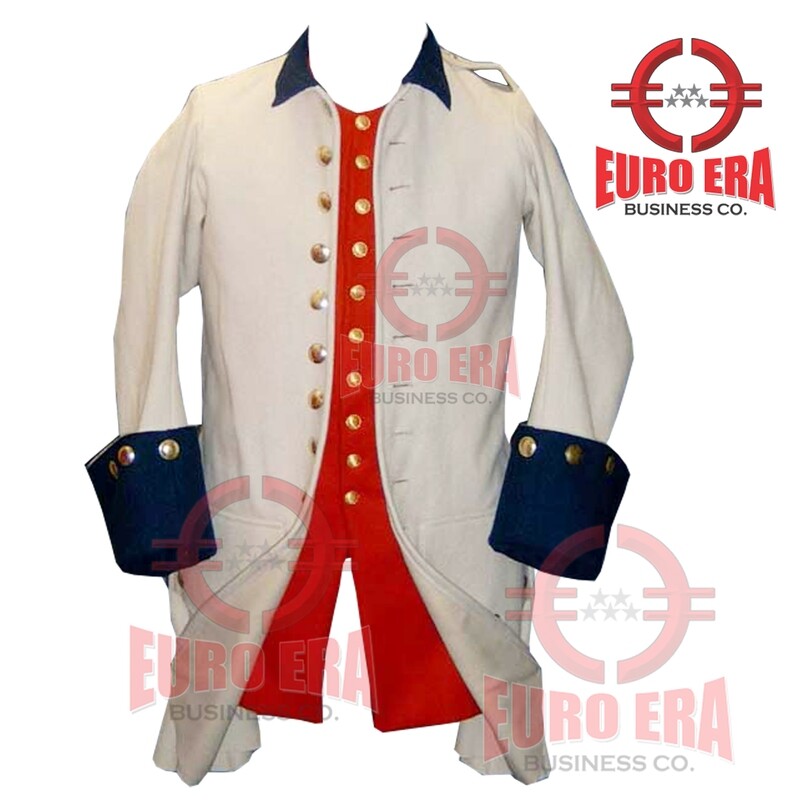 FRENCH GRENADIER LASARRE REGIMENT Frock Coat &amp; Waistcoat