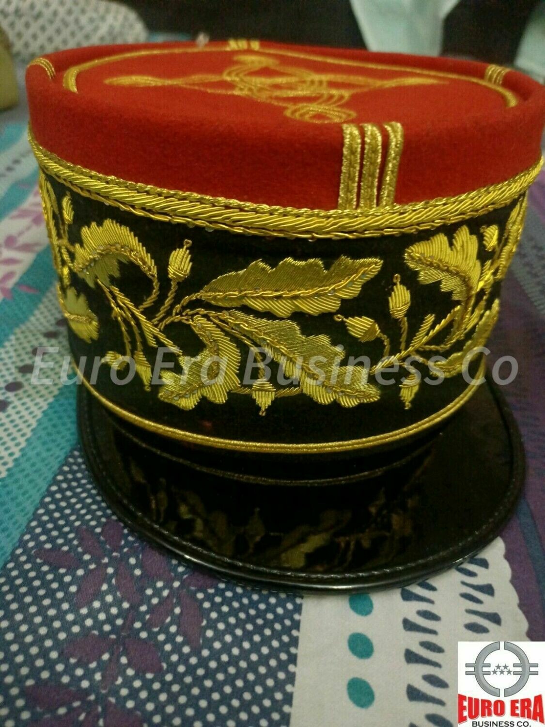 NEW WW1 WW2 French General Officer Kepi Cap Hat