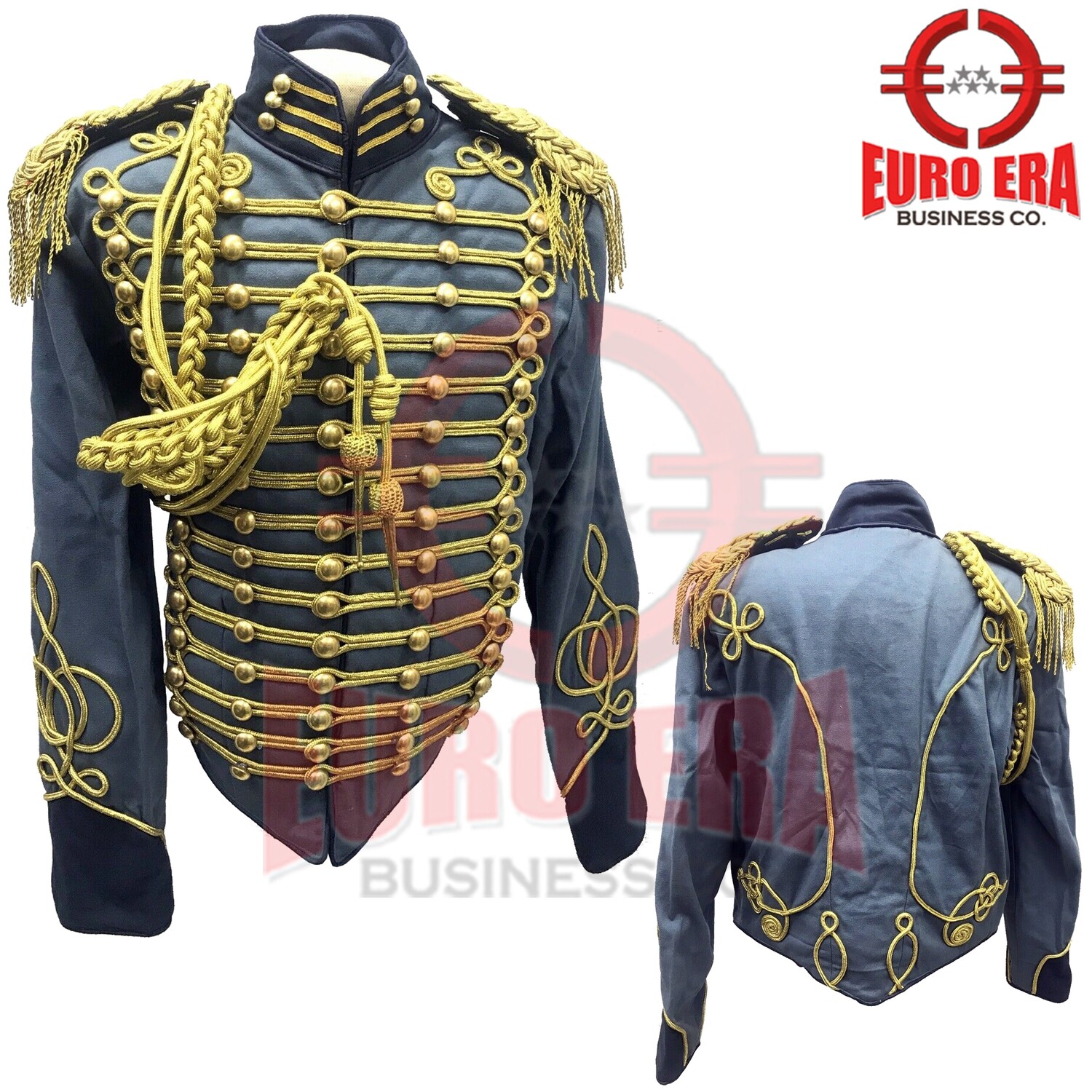 Civil War General Officer Hussars Jacket With Epaulette &amp; Aiguillette