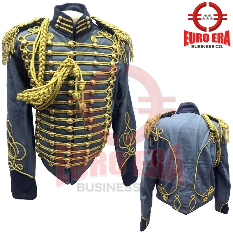Civil War General Officer Hussars Jacket With Epaulette & Aiguillette Civil War General Officer Hussars Jacket With Epaulette & Aiguillette