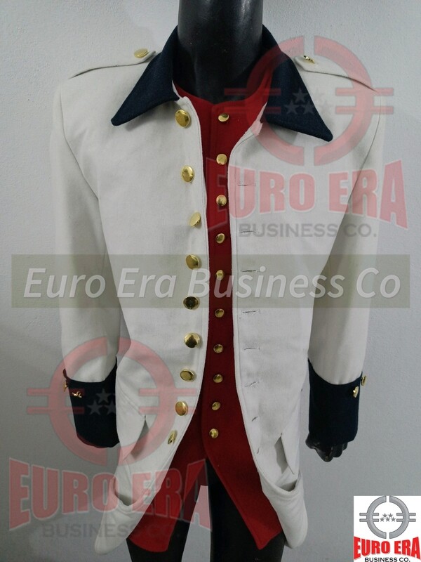 FRENCH GRENADIER LASARRE REGIMENT Frock Coat &amp; Waistcoat