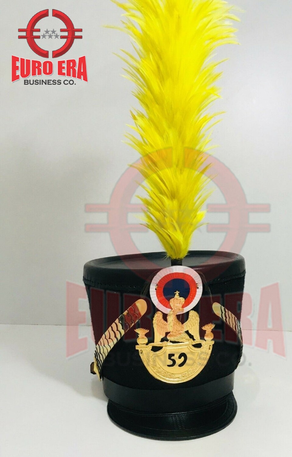 Napoleonic French Prussian 59th regt  Infantry Military Shako Hat