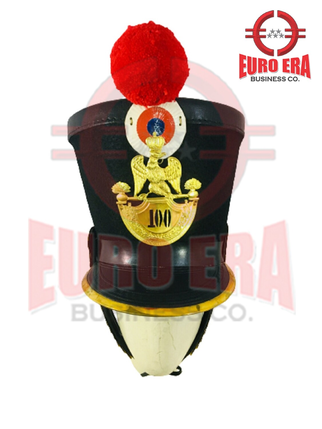 Napoleonic French Prussian 100 regt  Infantry Military Shako Hat