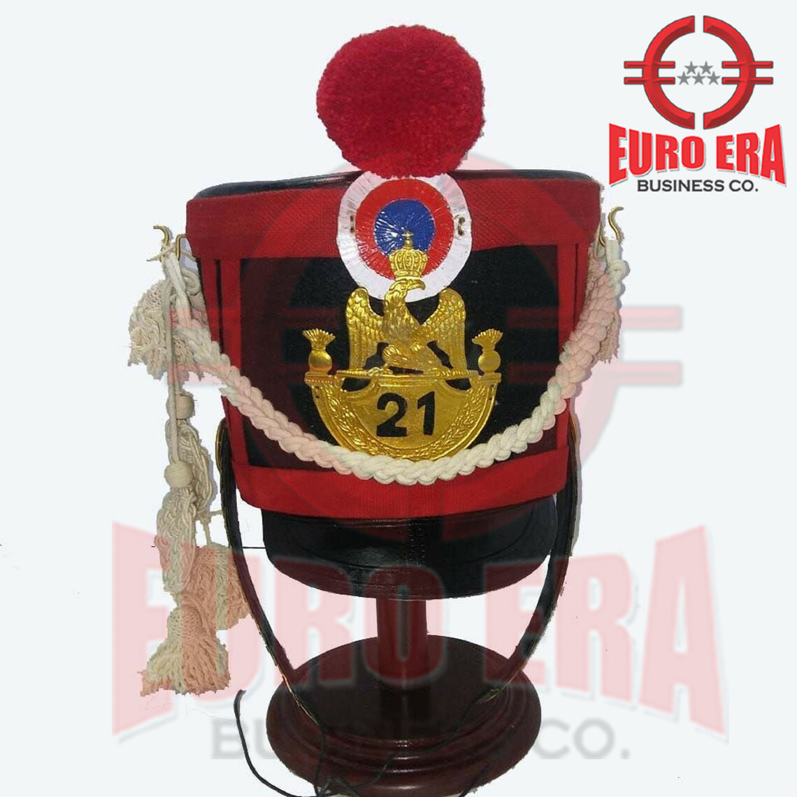 Napoleonic French Prussian 21st regt  Infantry Military Shako Hat