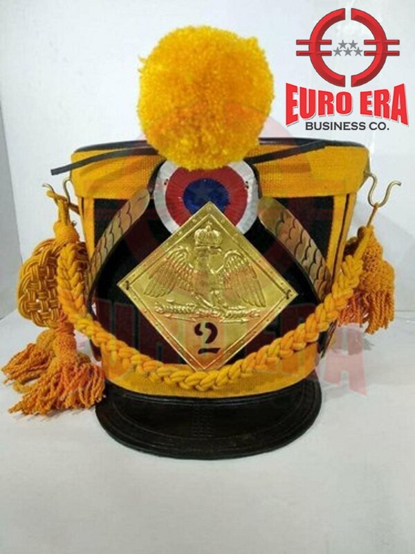 Napoleonic French Prussian 2nd regt  Infantry Military Shako Hat