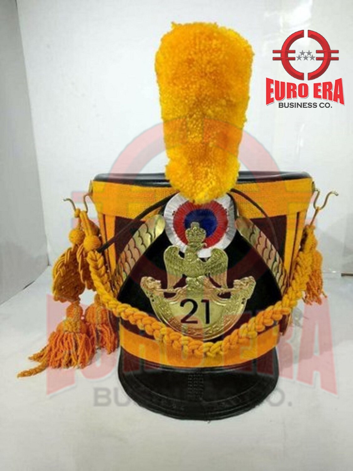 Napoleonic French Prussian 21st regt  Infantry Military Shako Hat