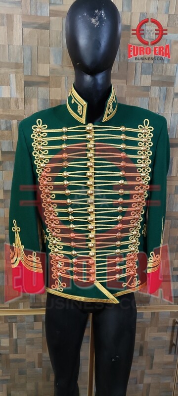 Napoleonic Dolman Captain Horse Hunter Hussars Jacket