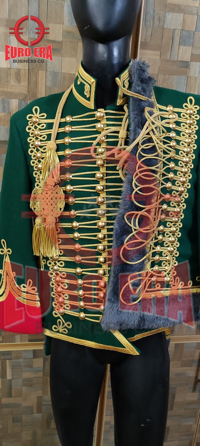 Napoleonic Horse Hunter Dolman Captain Hussars jacket &amp; Pelisse