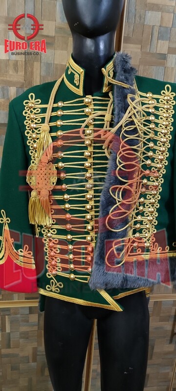 Napoleonic Horse Hunter Dolman Captain Hussars jacket &amp; Pelisse