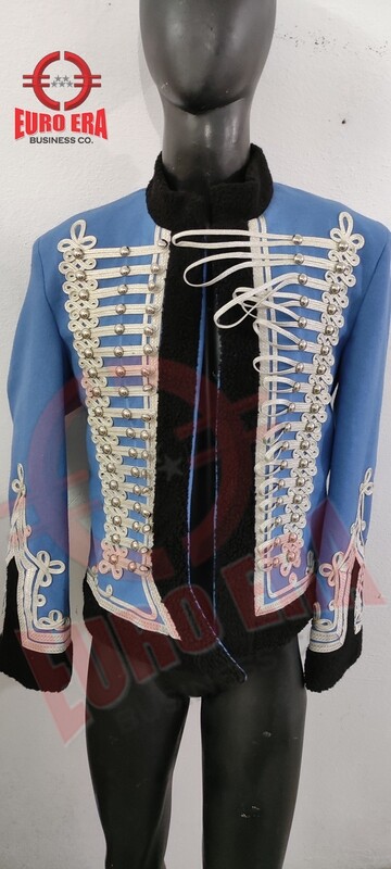 Lieutenant of 7th hussar Military Jacket Tunic Pelisse