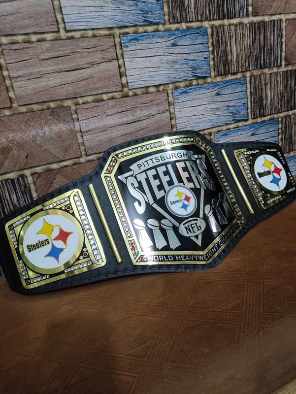 New NFL Pittsburgh Steelers Championship belt