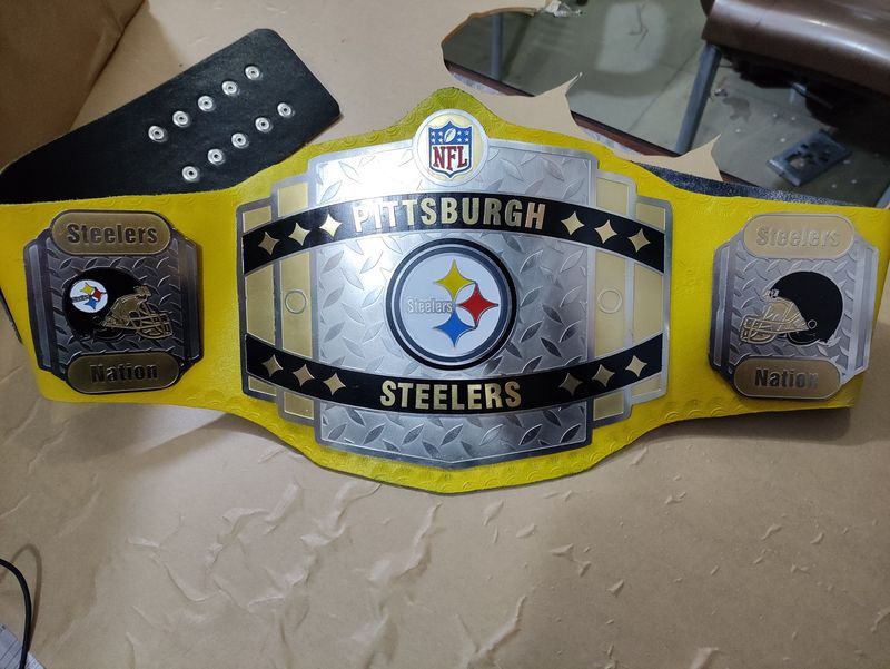 New NFL PITTSBURGH STEELERS CHAMPIONSHIP BELT