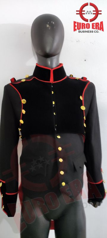 Napoleonic 1st Empire GENIE LINE TROOP Frock Jacket Tunic With Vest