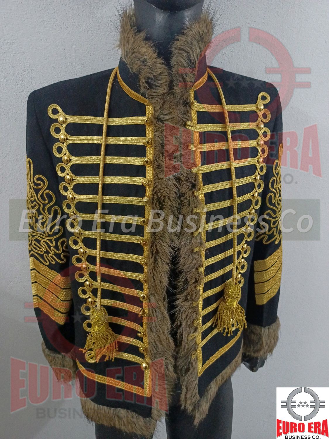 New Napoleonic Hussars Uniform Military Style Tunic Pelisse Jimi Hendrix Jacket