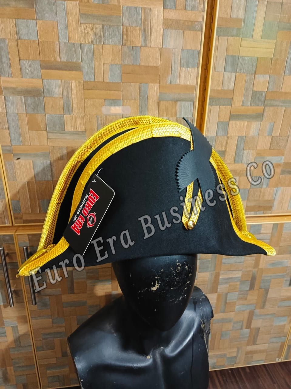 Napoleonic French Navy Officers Bicorn Hat