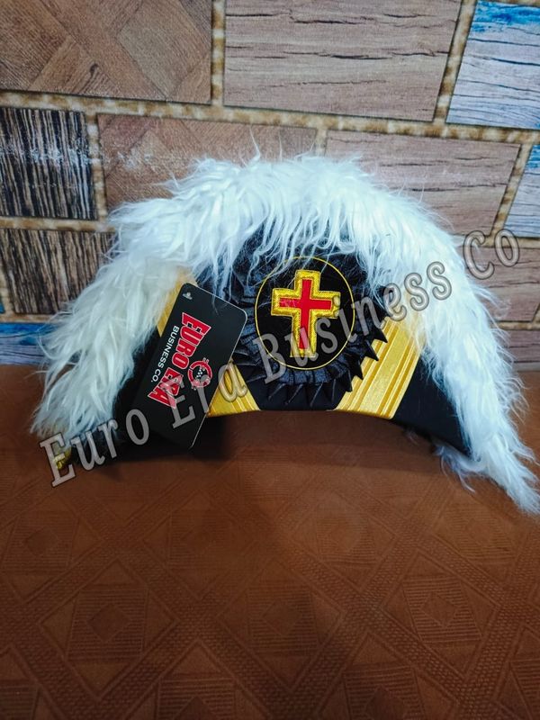 New Masonic Knight Templar Officer Bicorn Hat New Masonic Knight Templar Officer Bicorn Hat