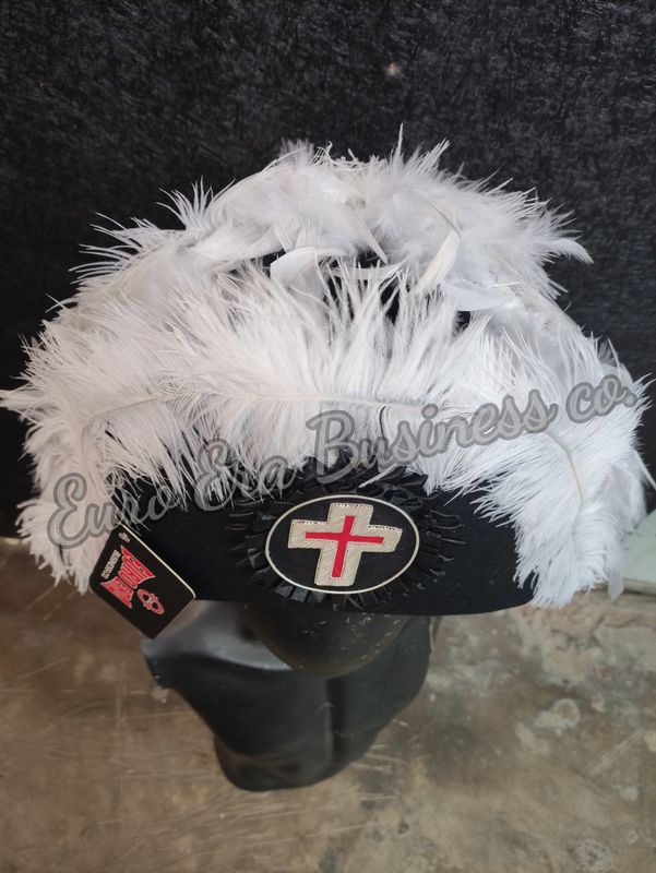 New Masonic Knight Templar Officers Bicorn Hat New Masonic Knight Templar Officers Bicorn Hat