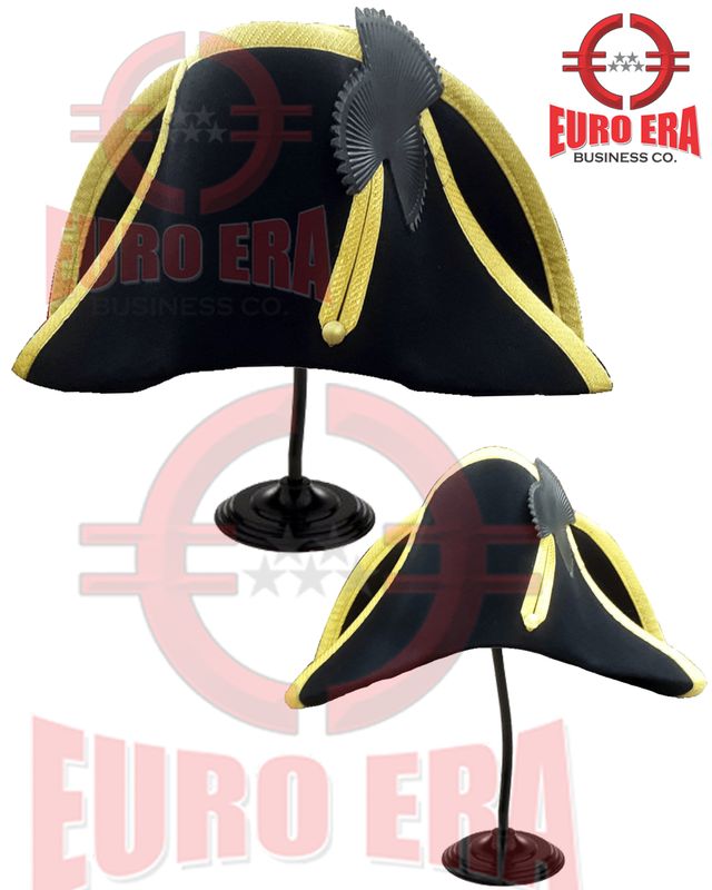 New 17th 18th century French Navy military officers Bicorn hat New 17th 18th century French Navy military officers Bicorn hat