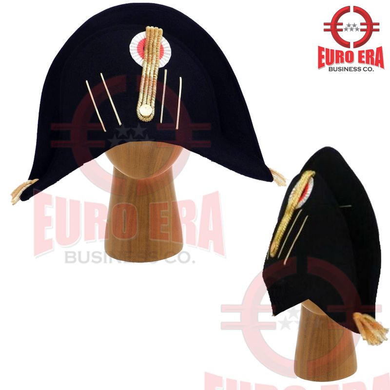 Napoleonic Prussian French General Military Bicorn Hat Napoleonic Prussian French General Military Bicorn Hat