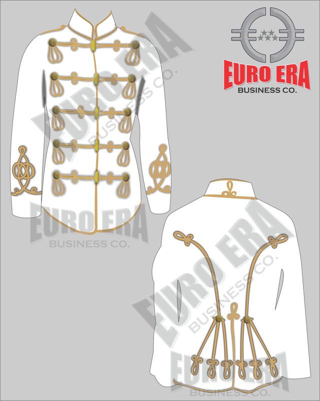 18th century Prussian,French, German Officers Hussars Attila Tunic Jacket 18th century Prussian,French, German Officers Hussars Attila Tunic Jacket