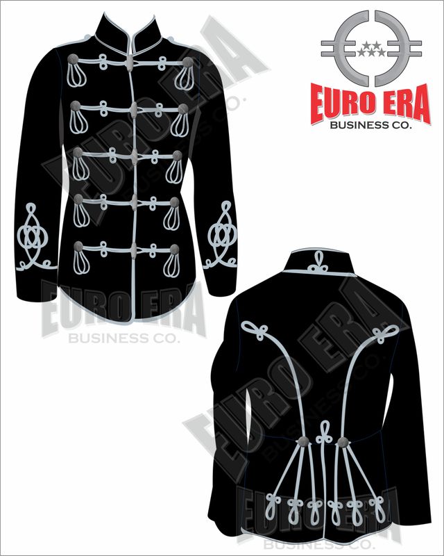 18th century Prussian,French, German Officers Hussars Attila Tunic Jacket 18th century Prussian,French, German Officers Hussars Attila Tunic Jacket