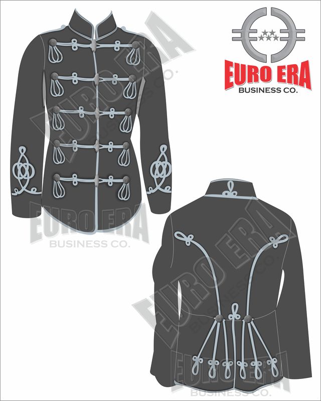 18th century Prussian,French, German Officers Hussars Attila Tunic Jacket 18th century Prussian,French, German Officers Hussars Attila Tunic Jacket