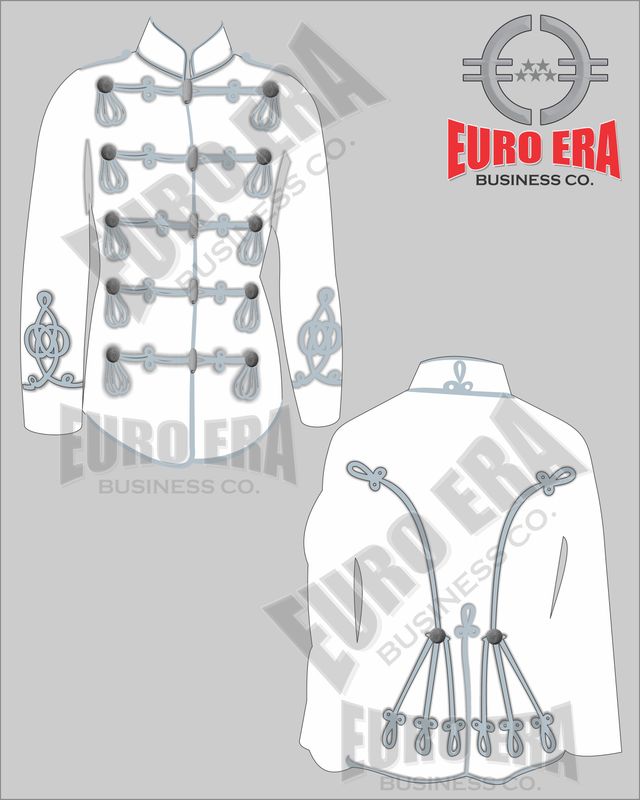 18th century Prussian,French, German Officers Hussars Attila Tunic Jacket 18th century Prussian,French, German Officers Hussars Attila Tunic Jacket