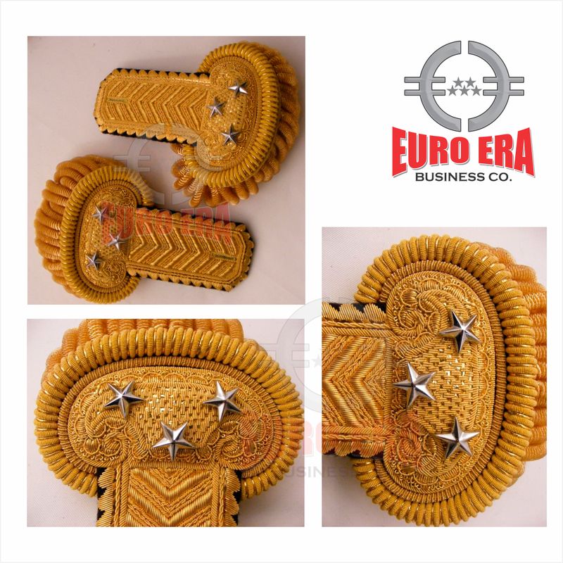 Napoleonic French 1st Empire General Marshall Officer epaulettes Napoleonic French 1st Empire General Marshall Officer epaulettes