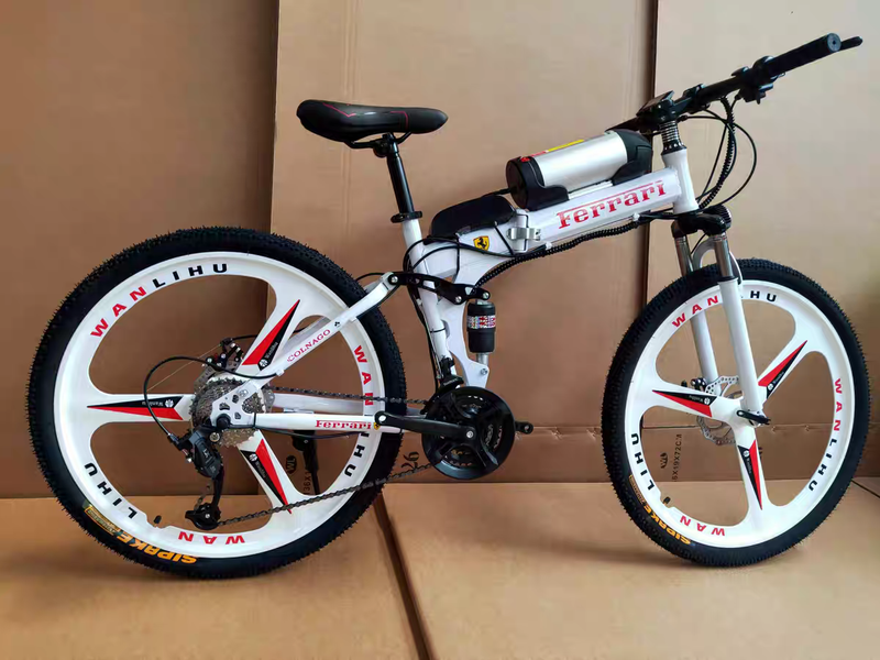 New Ferrari Mountain foldable electric bicycle Ferrari E Bike