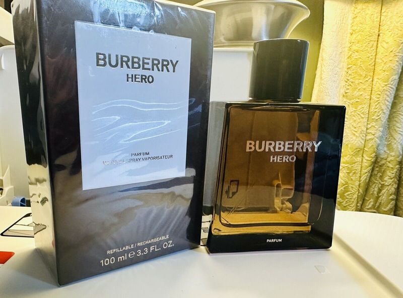 Burberry Hero By Burberry 3.3 oz PARFUM Spray for Men