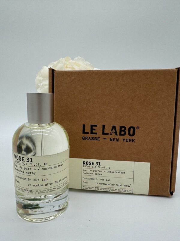 Le Labo Grasse New York Rose 31 New Open Box 3.4 Fl.oz Eau De Parfume