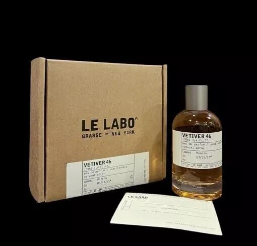 Le Labo Grasse Vetiver 46 Eau de Parfum 3.4 Fl Oz/ 100 ml