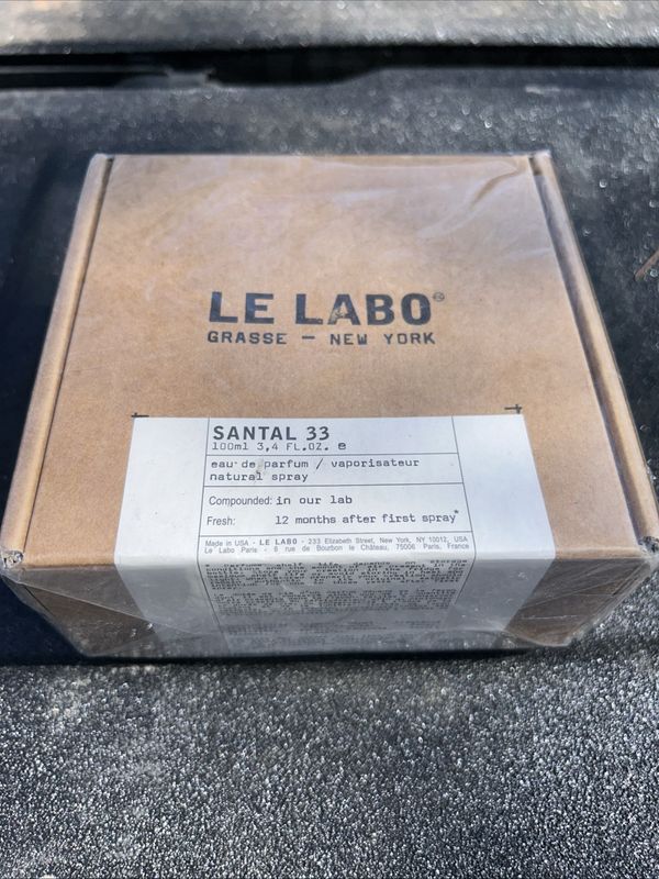 Le Labo Santal 33 for Unisex Eau de Parfum Spray, 3.4 Ounce 100 ml
