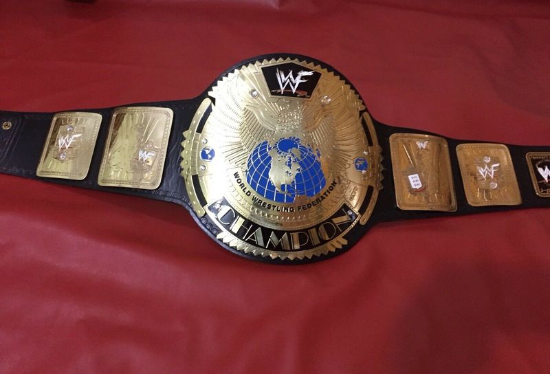 New WWF Attitude Era Big Eagle Championship belt