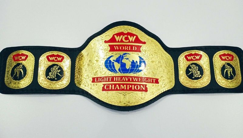 New WCW World Lightweight Championship belt
