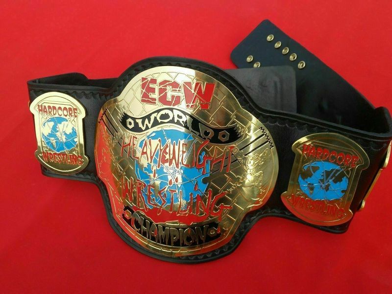 New ECW World Heavyweight Championship belt