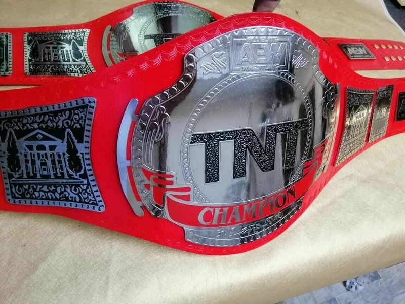 New AEW TNT Television Championship Belt