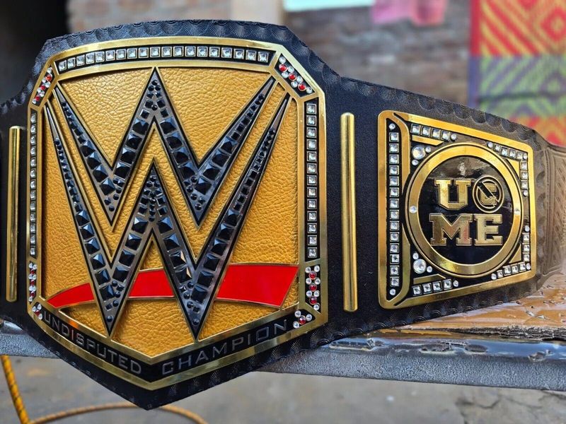 john cena new undisputed championship belt wrestling replica title