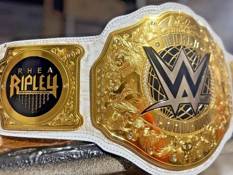 New Womens World Heavyweight Championship Belt Wrestling replica belt