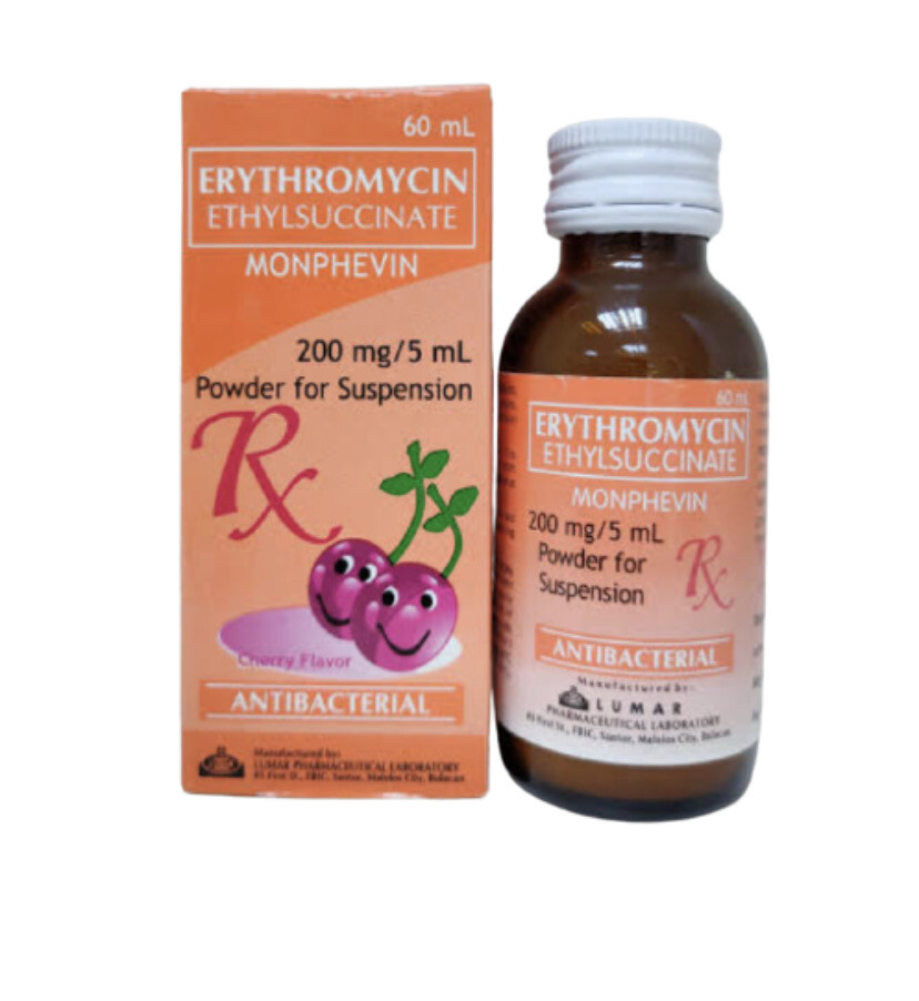 Erythromycin Ethylsuccinate 200 Mg