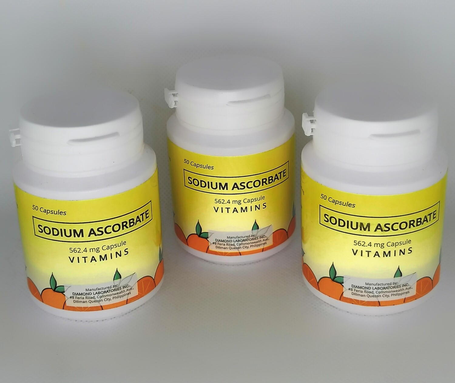 Sodium Ascorbate 568.18mg Vitamin C Capsule x 50’s
