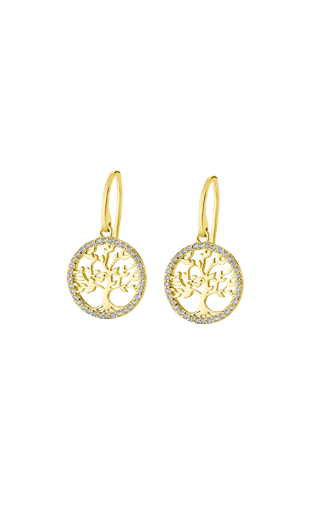 Boucles d&#39;oreilles Lotus Silver LP1746/4/2