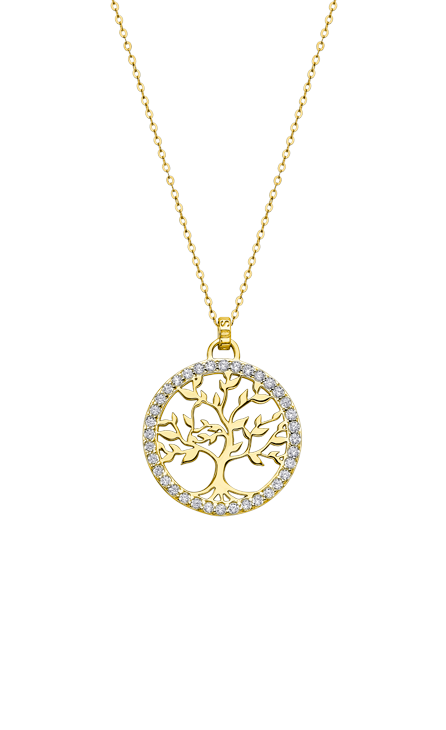 Collier Lotus Silver LP1746/1/2