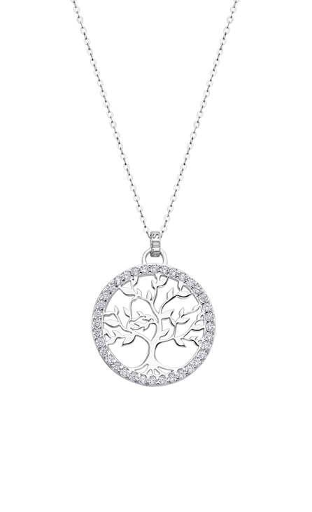 Collier Lotus Silver LP1746/1/1